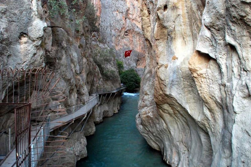 Saklikent Gorge, Muğla Province, Turkey